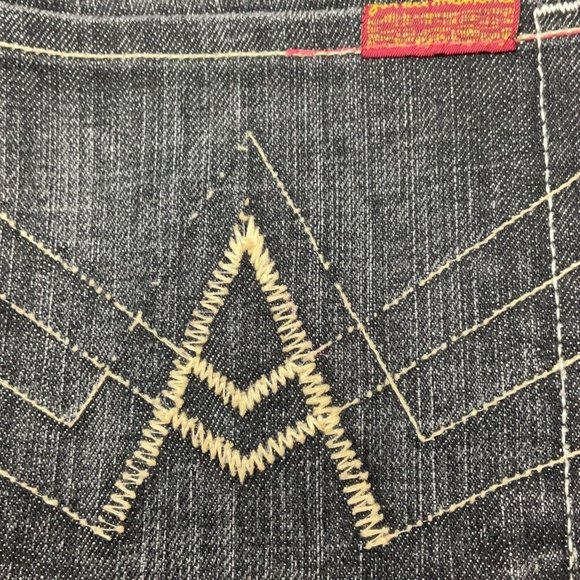 COPY - 7 For All Mankind Black Washed Flare Jeans 7FAM Mid Rise Women's Size 28 - Picture 13 of 15